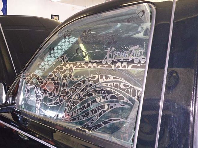Custom Graphic Window Tint Install - Xtremely Graphic
