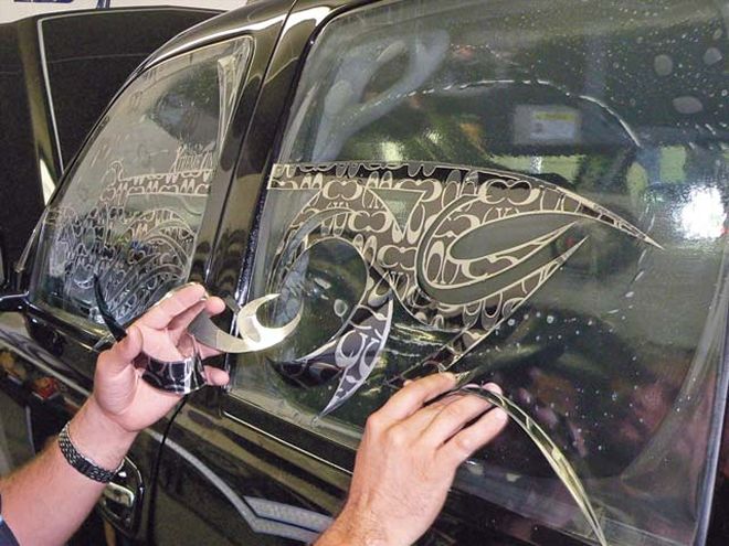 Custom Graphic Window Tint Install - Xtremely Graphic