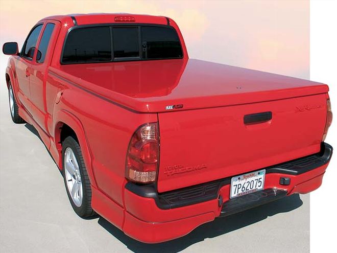 toyota Tacoma rear Drivers Side View