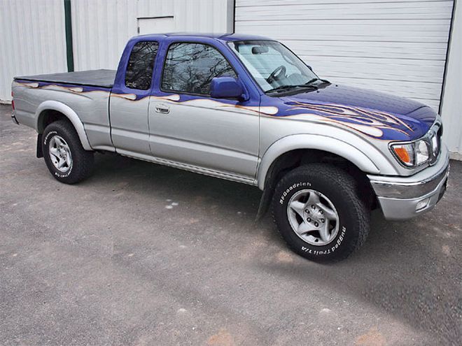 toyota Tacoma painted Truck