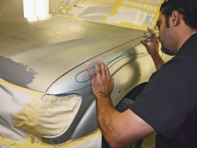 Two-Tone Flame Paint Job on a Toyota Tacoma - Design It, Paint It, Show It!