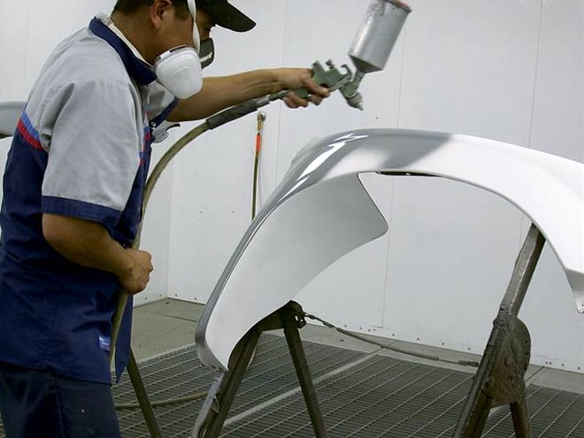 They Dont Have to Stay White - How To Paint Your Fiberglass Fenders