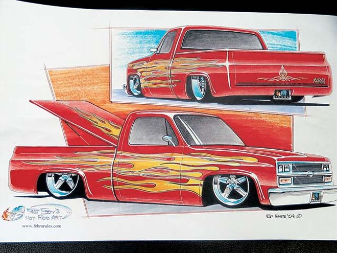 1985 Chevrolet C10 Custom rendering