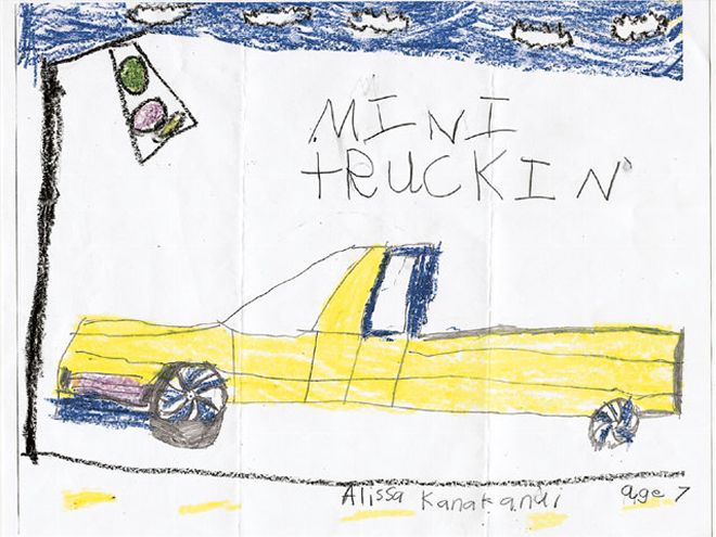 letters To The Editor December 2004 truck Drawing