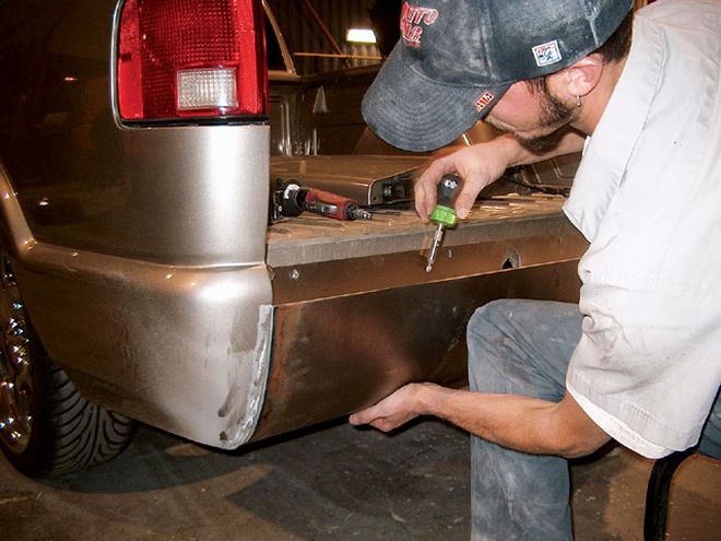 Custom Bodywork on a Chevy S10 - Smooth A Dime