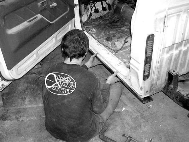 Wrecked Rocker Repair