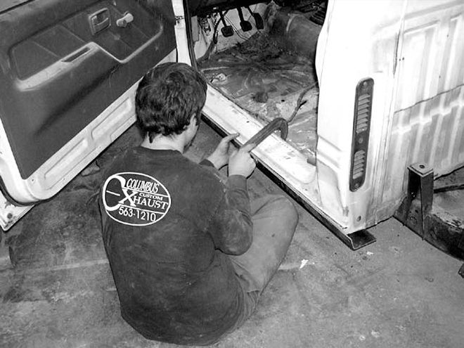 Wrecked Rocker Repair