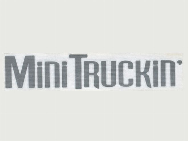 letters To The Editor August 2002 mini Truckin Logo