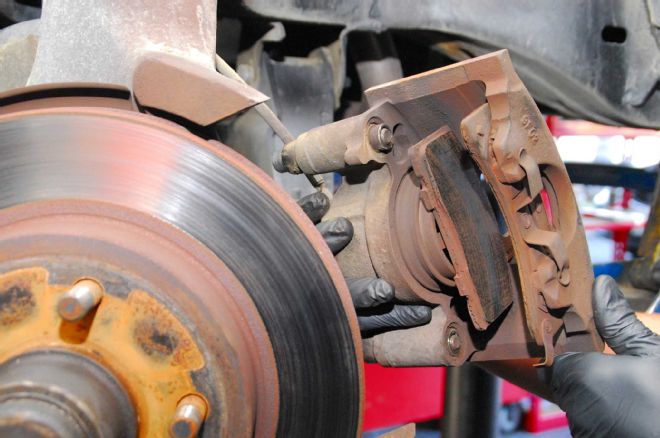 1999 Chevy Suburban Tire And Brake Upgrade Caliper Bracket