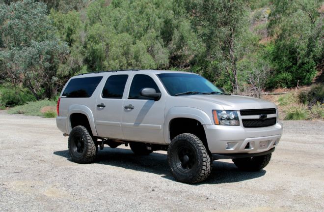 Lifted 2008 Chevy Suburban