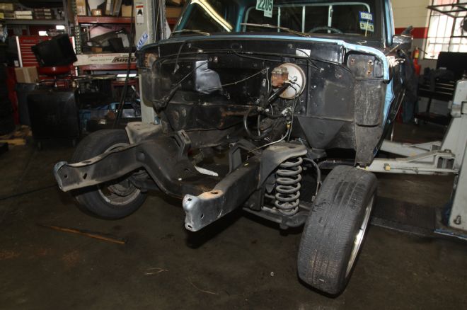 1967 Ford F 100 Front Clip Removed