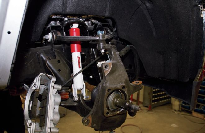 2015 Gmc Sierra Removed Spindle And Lower Arm