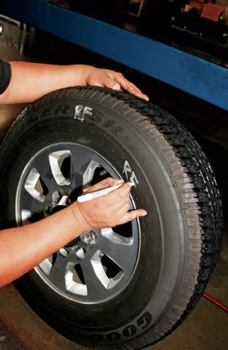Readylift Stage 1 Sst Lift Kit Install Tire Positioning Marking