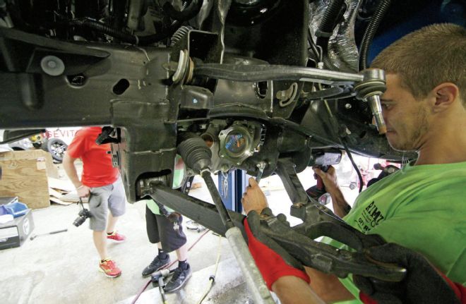 Upper And Lower Control Arm Removal