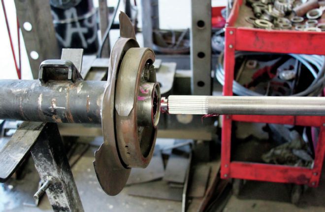 Narrowing GM Truck Axles To Fit Deep Dish Wheels 25