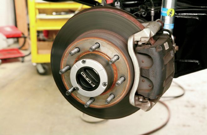 2012 Ford F 250 Super Duty SSBC Brake Install 02