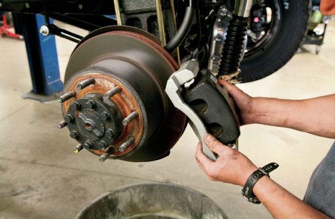 2012 Ford F 250 Super Duty SSBC Brake Install 11