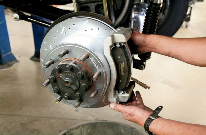 2012 Ford F 250 Super Duty SSBC Brake Install 14