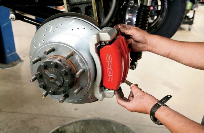 2012 Ford F 250 Super Duty SSBC Brake Install 15