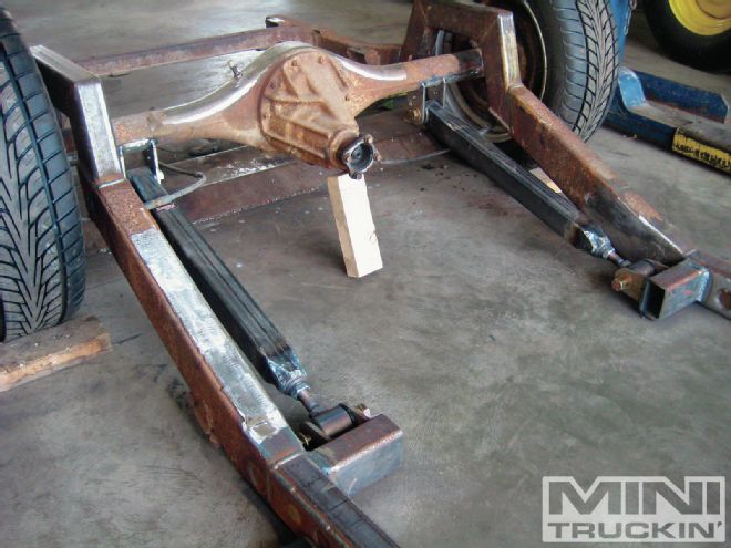 Chevy Luv Junkyard Jewel, Part 6: Four-Link