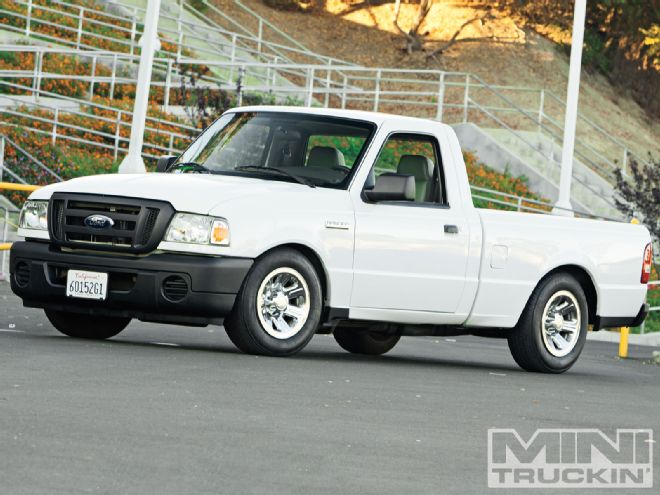 2009 Ford Ranger lowered