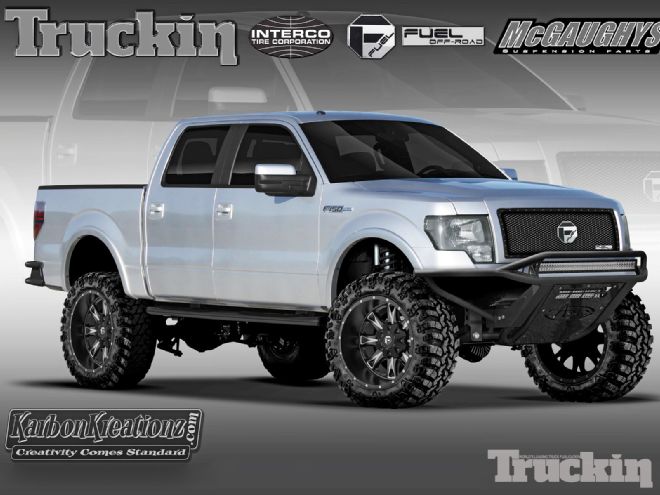 2012 Ford F 150 Fx4 karbon Kreations Rendering