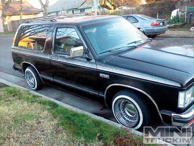 maximized Letters December 2012 1986 Chevy S 10  Blazer