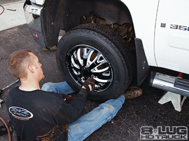 Work Horse Upgrade: Wheel, Tire, and Shock Installation