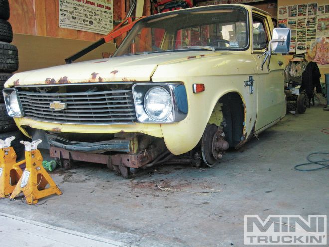 Chevy Luv Junkyard Jewel, Part 2: Teardown