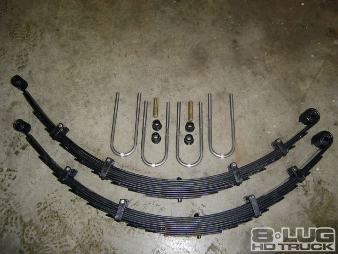 Suspension on a 2001 Ford F250 - Bringing Down The Beast