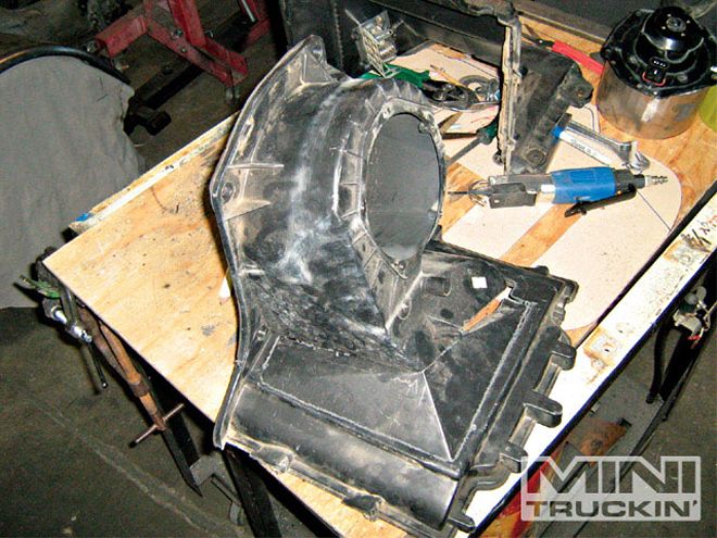 Custom A/C Build And Tubbed Firewall On A Chevy S10 - Daily Dime