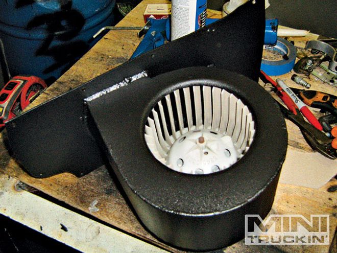 Custom A/C Build And Tubbed Firewall On A Chevy S10 - Daily Dime