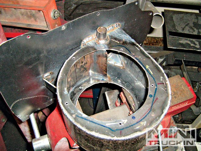 Custom A/C Build And Tubbed Firewall On A Chevy S10 - Daily Dime