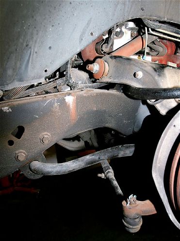Relocating the Front Shocks on a Chevy S10 - On The Rebound