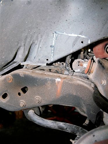 Relocating the Front Shocks on a Chevy S10 - On The Rebound