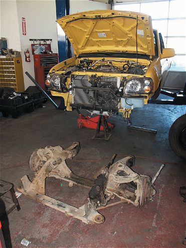 2002 Nissan Frontier Desert Runner - Front Clip - Project Desert Dragger: Episode I