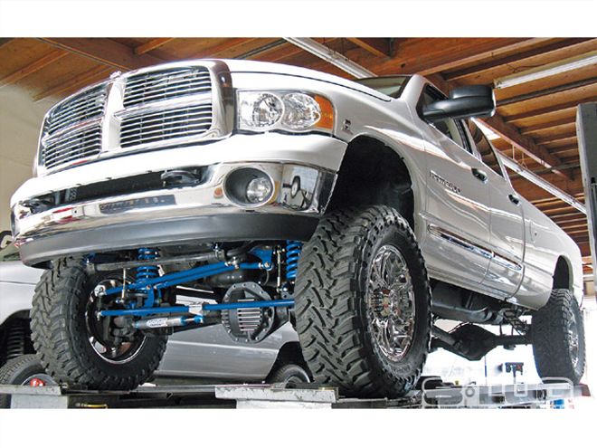 Spirson Off-Road Suspension on a Dodge Ram 2500