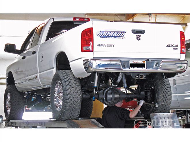 Spirson Off-Road Suspension on a Dodge Ram 2500
