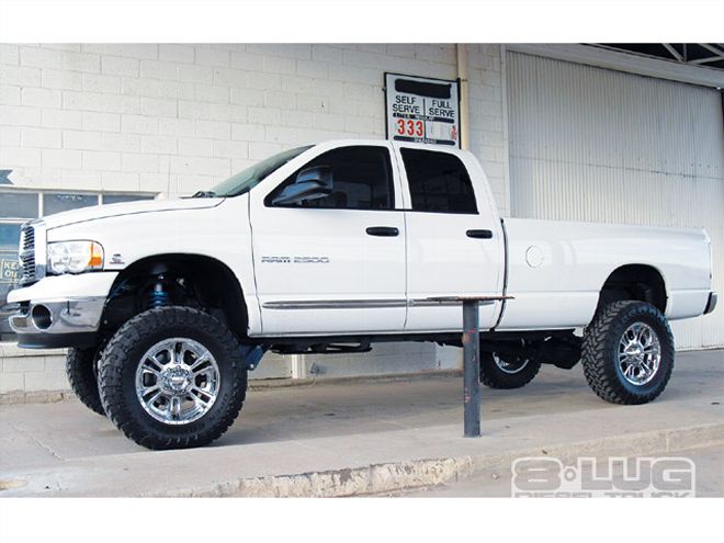 Spirson Off-Road Suspension on a Dodge Ram 2500