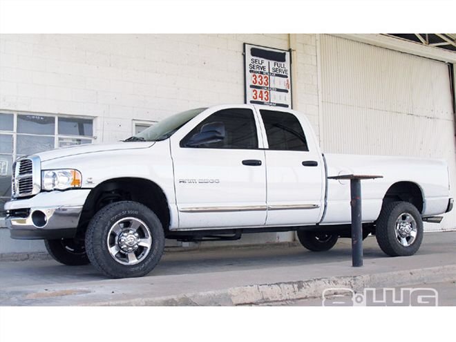 Spirson Off-Road Suspension on a Dodge Ram 2500