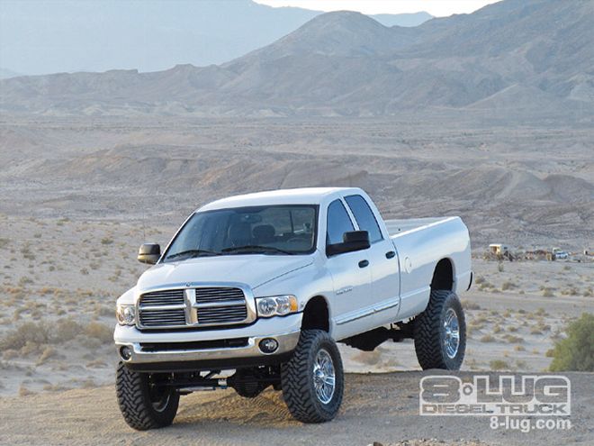 Spirson Off-Road Suspension on a Dodge Ram 2500