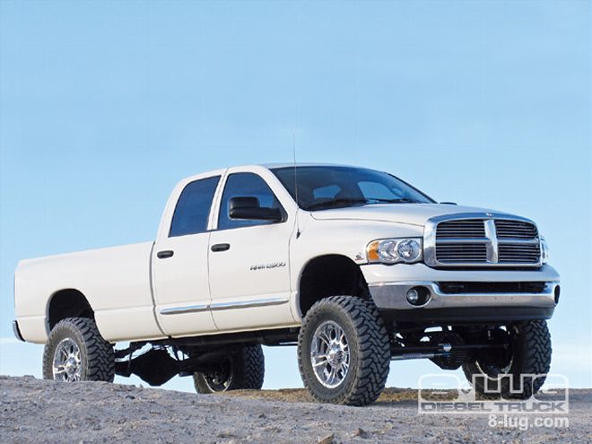 Spirson Off-Road Suspension on a Dodge Ram 2500