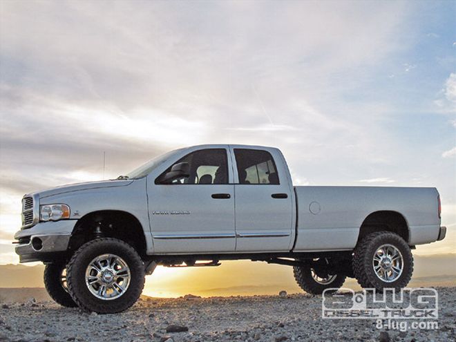 Spirson Off-Road Suspension on a Dodge Ram 2500