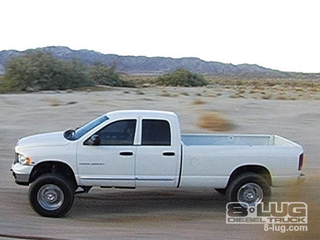 Spirson Off-Road Suspension on a Dodge Ram 2500