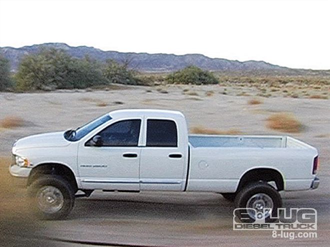 Spirson Off-Road Suspension on a Dodge Ram 2500