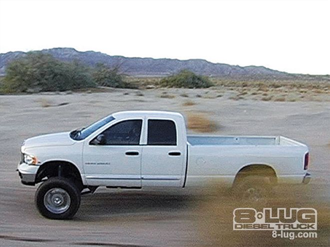 Spirson Off-Road Suspension on a Dodge Ram 2500