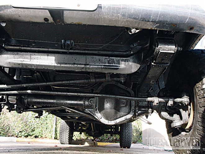 1997 Ford F350 Underbody Rust Removal after