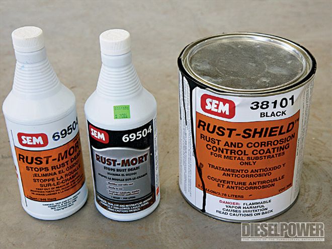 1997 Ford F350 Underbody Rust Removal - Busting Rust