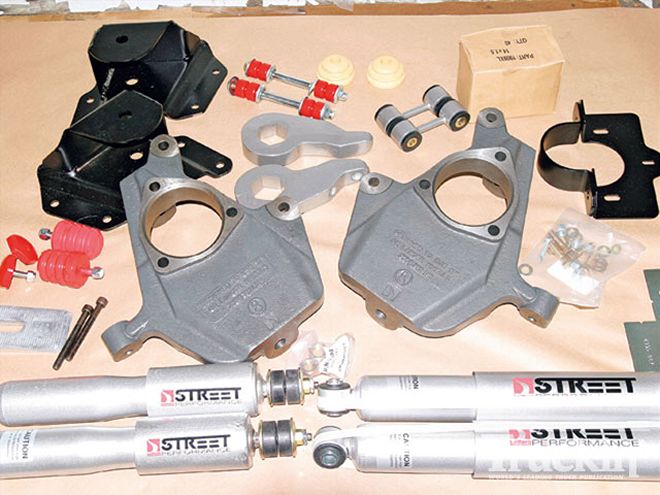 Chevy Silverado Belltech Lowering Kit - Air-Free Suspension
