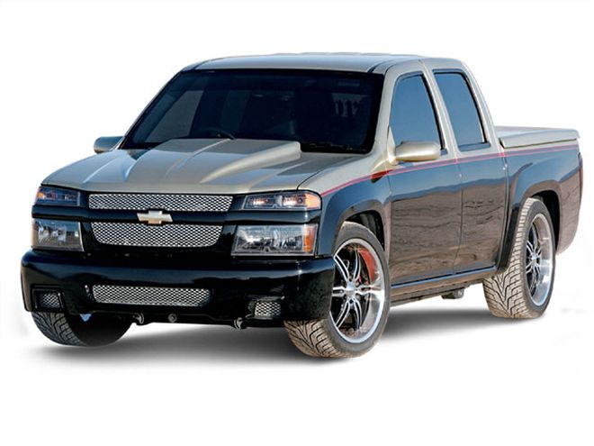 2007 Chevy Colorado Crew Cab dropped Truck